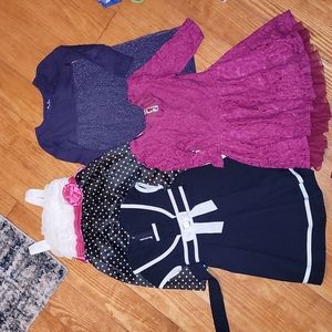 Lot of size 6-7 dresses
